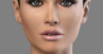 visage virtuel symetrique