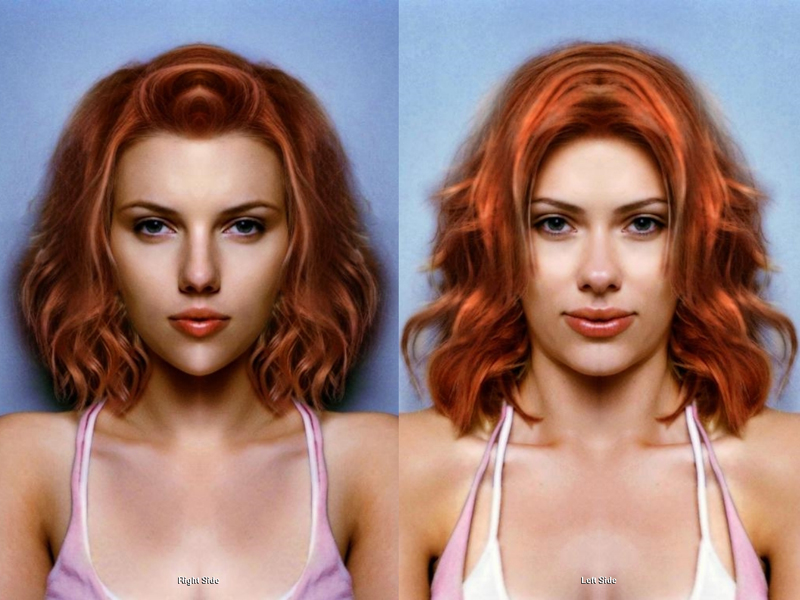 Les 2 cotés de Scarlett Johansson